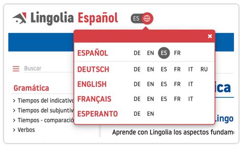 lingolia español